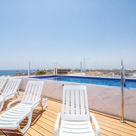 #78 Hillside House With Seaview And Exclusive Pool Albufeira